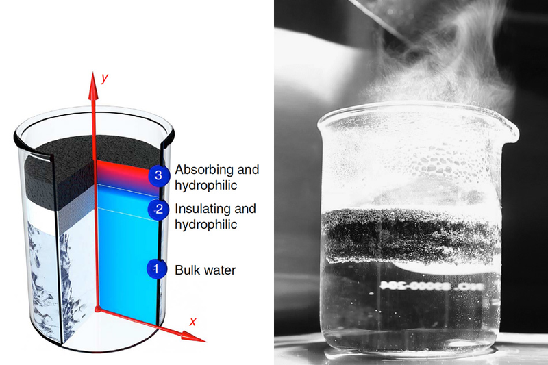 Illustration for article titled El MIT crea una esponja solar que genera vapor de agua